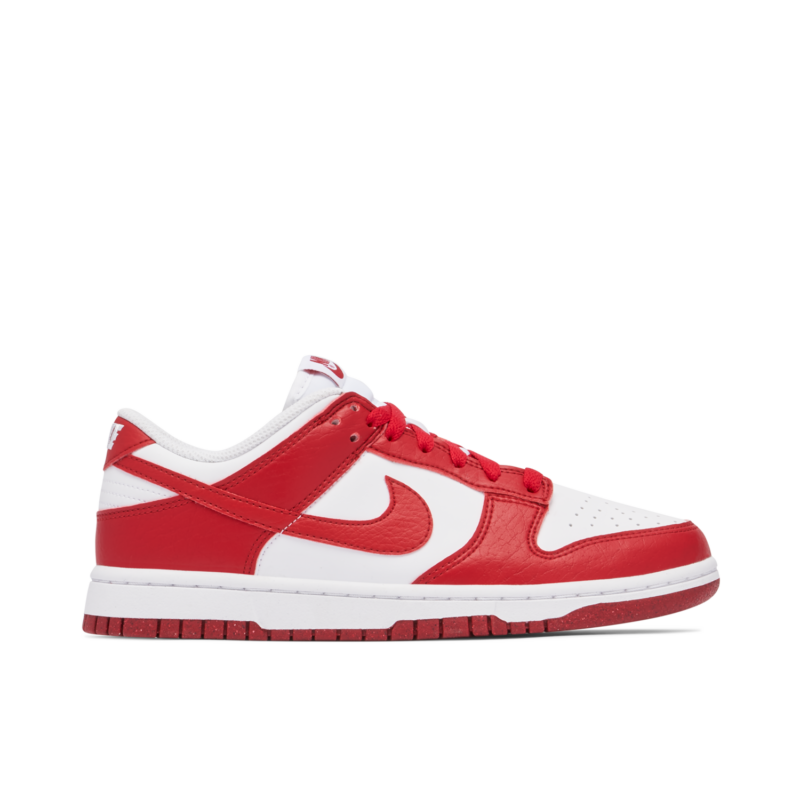 Nike Dunk Low Next Nature White Gym Red Womens DN1431-101