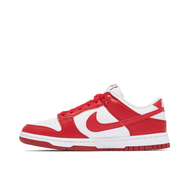 Nike Dunk Low Next Nature White Gym Red Womens DN1431-101