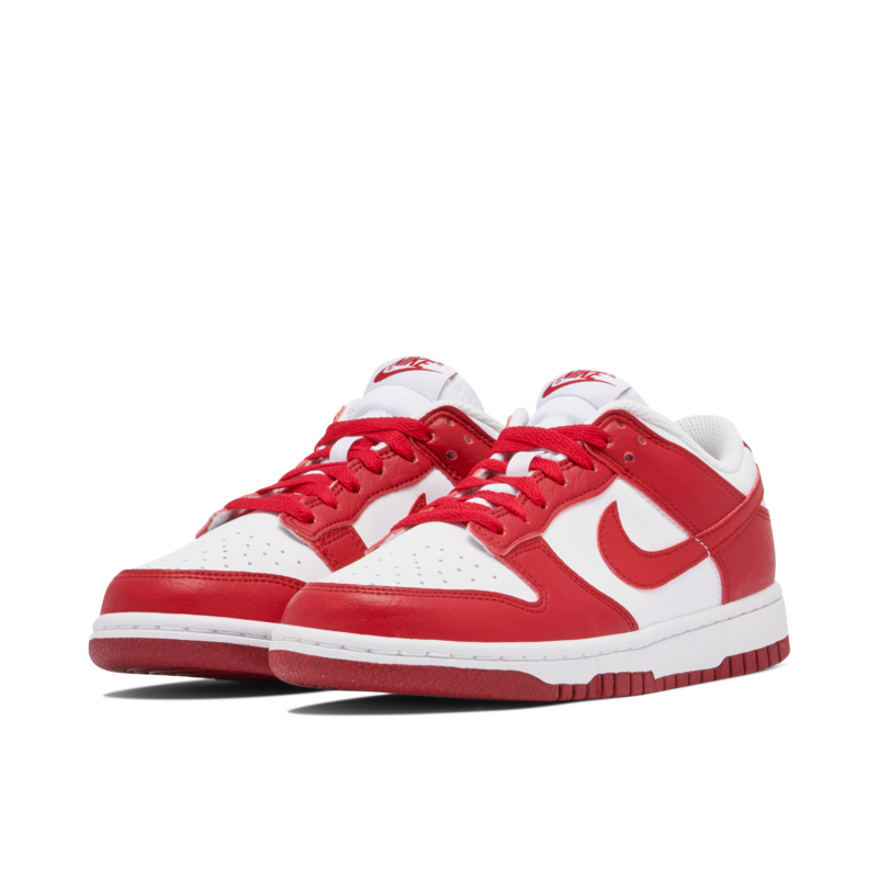 Nike Dunk Low Next Nature White Gym Red Womens DN1431-101