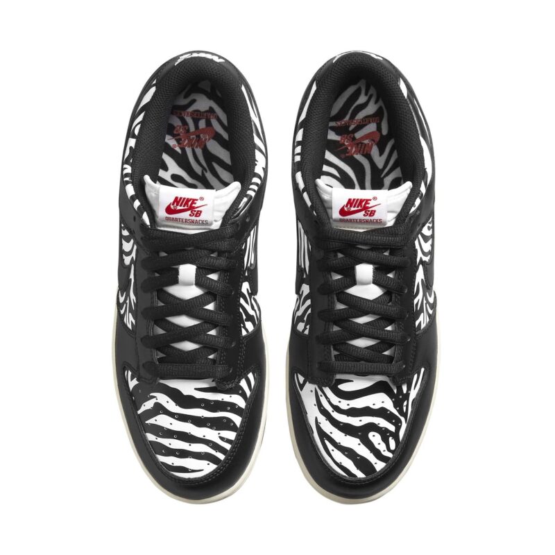 Nike Dunk Low Sb X Quartersnacks Little Debbies Zebra Cakes