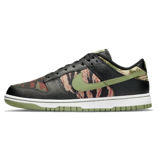 Nike Dunk Low Se Black Multi-Camo