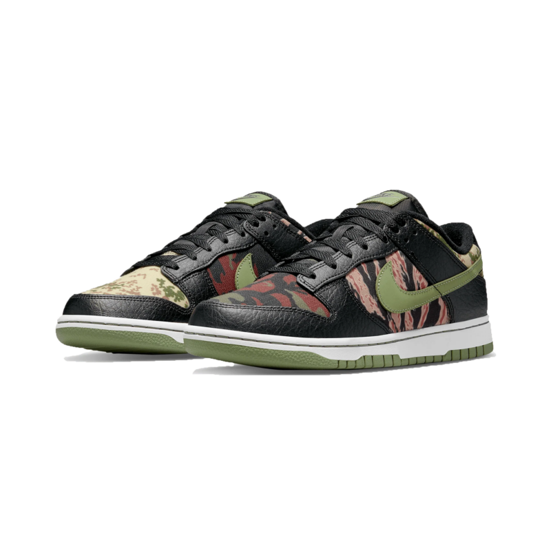 Nike Dunk Low Se Black Multi-Camo