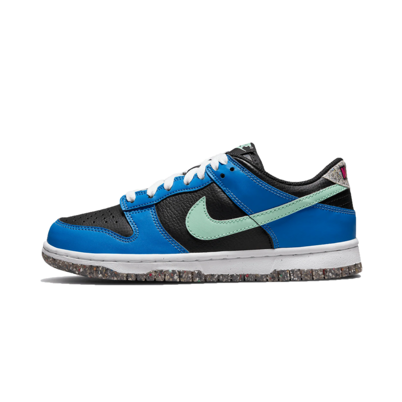 Nike Dunk Low Se Gs Black Light Photo Blue Mint Foam