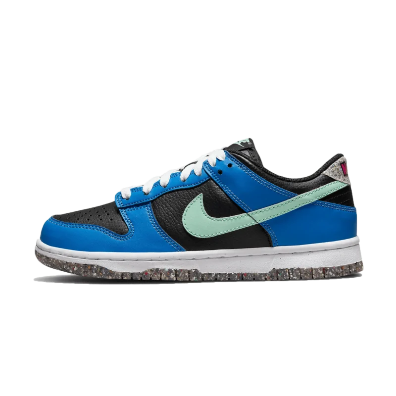 Nike Dunk Low Se Gs Black Light Photo Blue Mint Foam