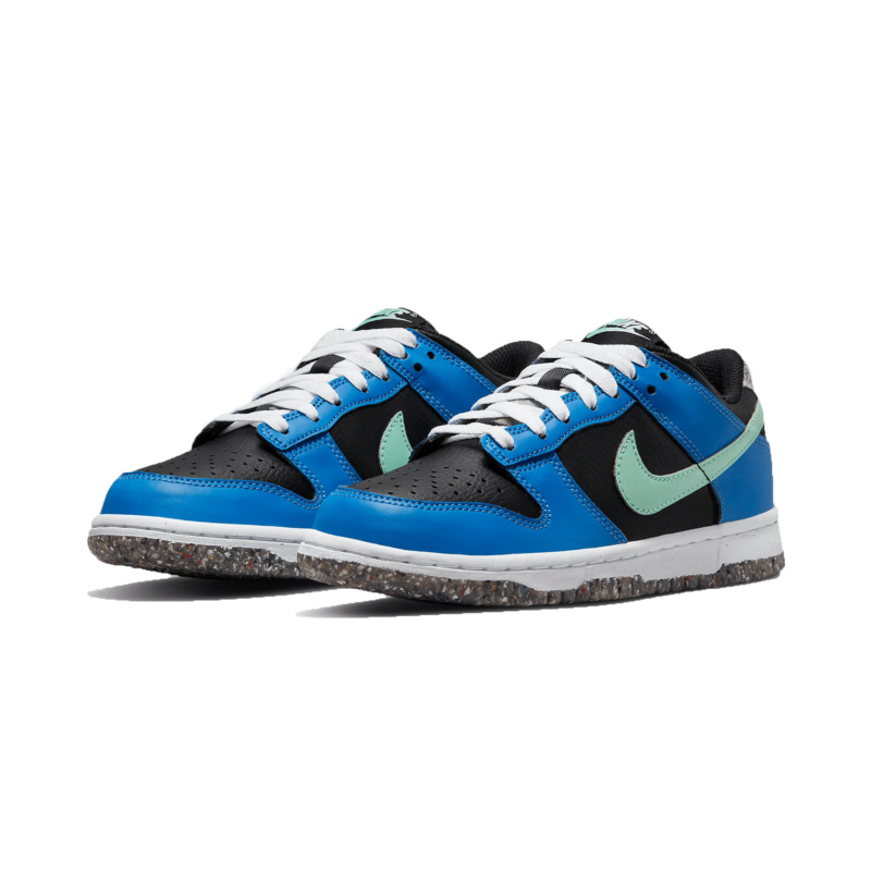 Nike Dunk Low Se Gs Black Light Photo Blue Mint Foam