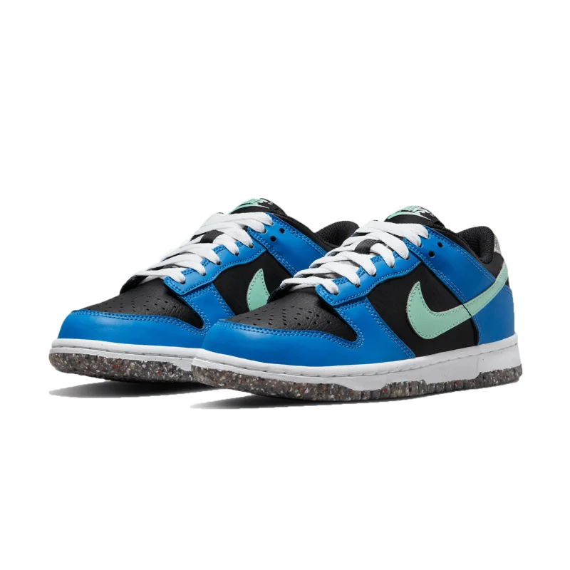 Nike Dunk Low Se Gs Black Light Photo Blue Mint Foam