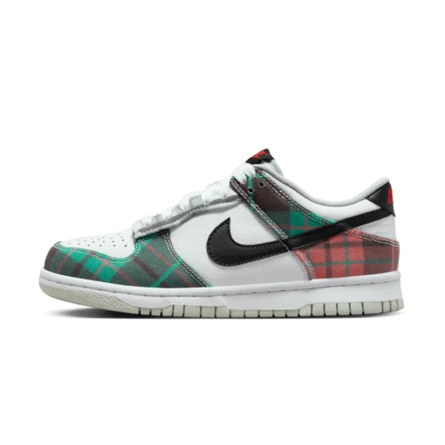 Nike Dunk Low Se Gs Tartan Plaid