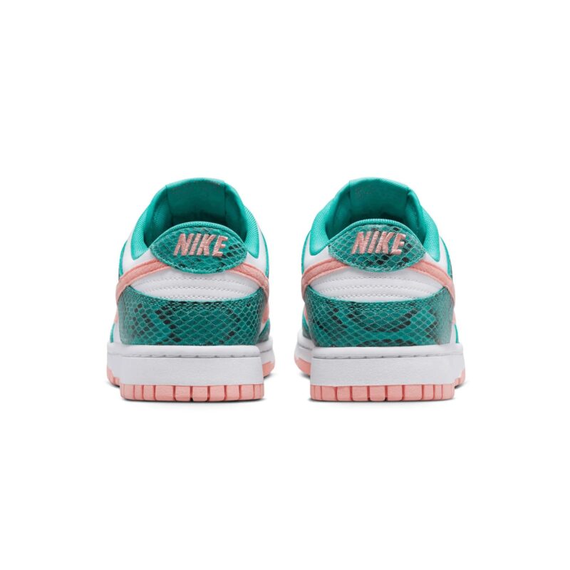 Nike Dunk Low Washed Teal Snakeskin