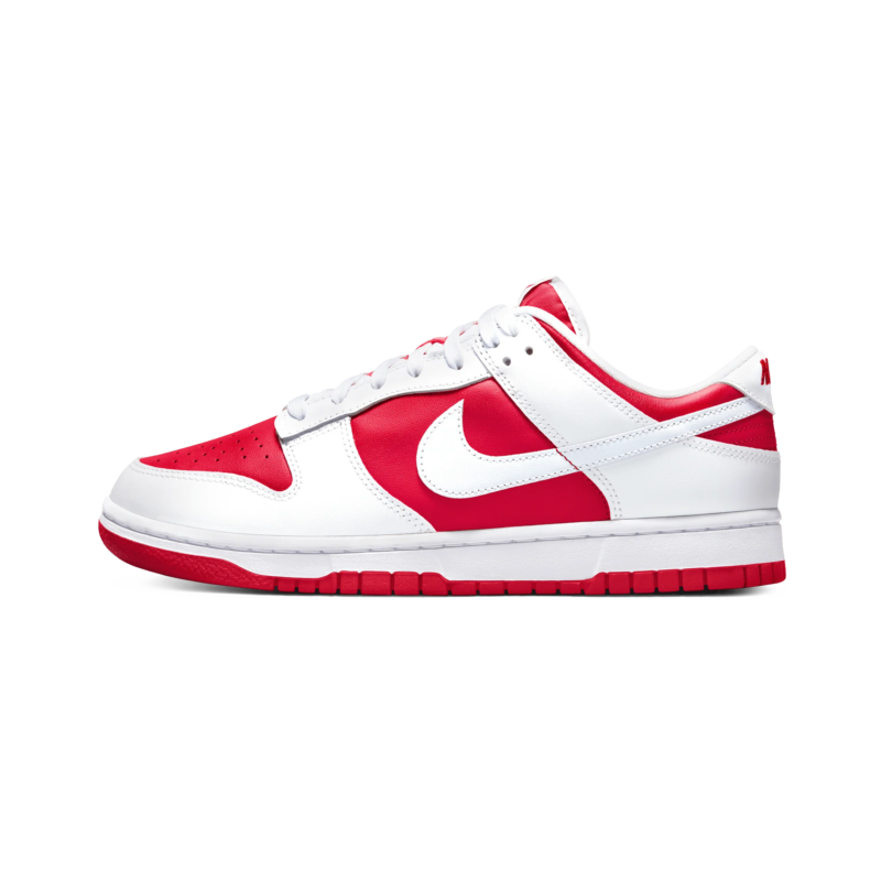 Nike Dunk Low White University Red