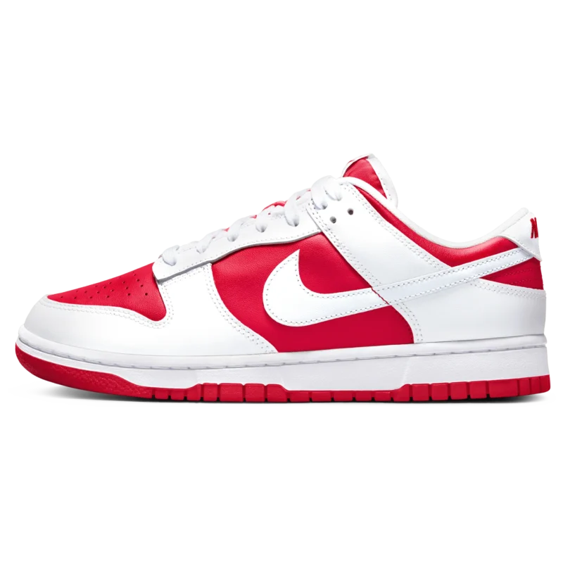 Nike Dunk Low White University Red