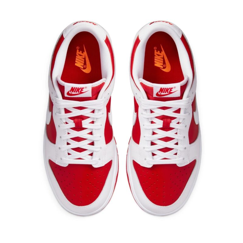 Nike Dunk Low White University Red