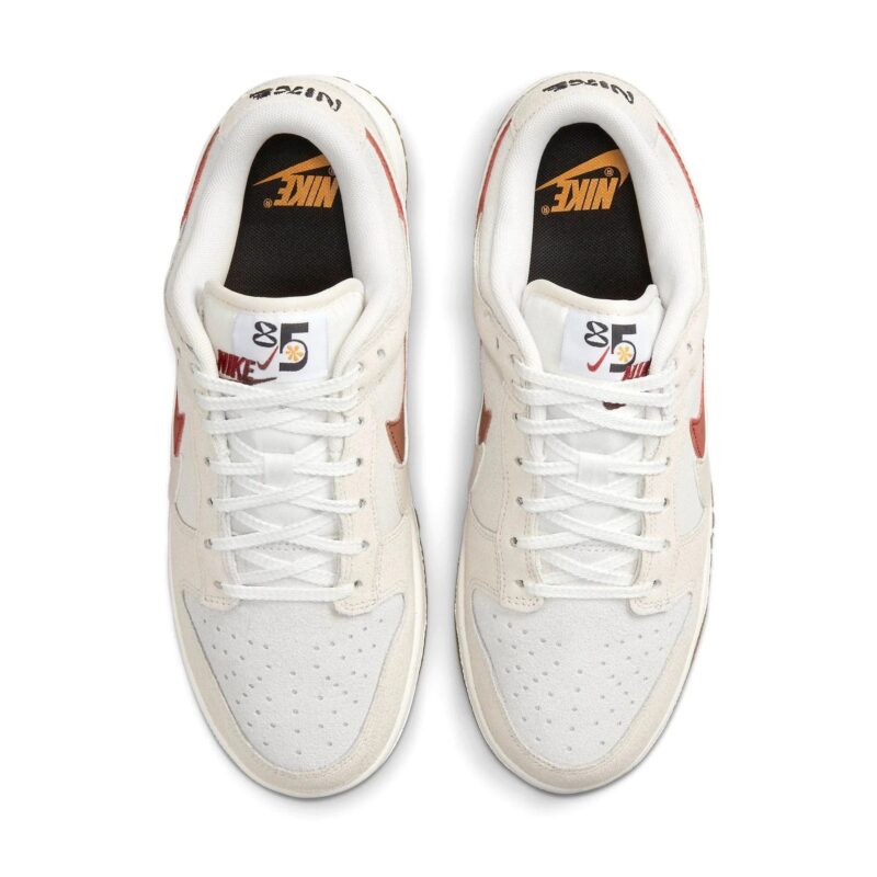 Nike Dunk Low Wmns Se 85 Double Swoosh Sail Orange