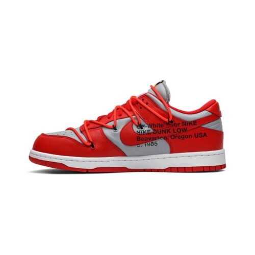 Off-White X Dunk Low University Red Ct0856-600