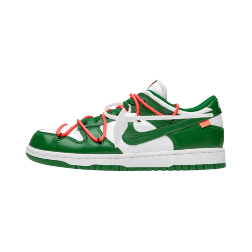 Off-White X Nike Dunk Low Pine Green