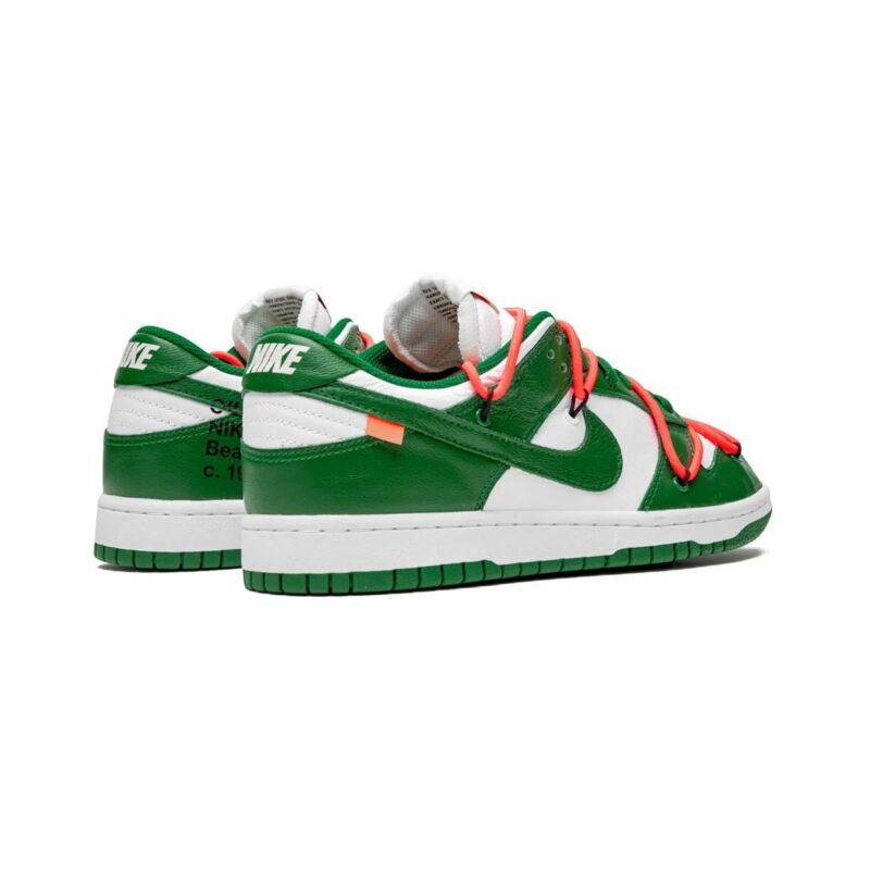 Off-White X Nike Dunk Low Pine Green