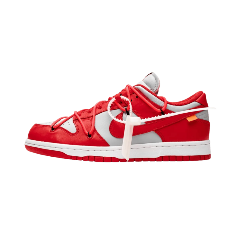 Off-White X Nike Dunk Low University Red