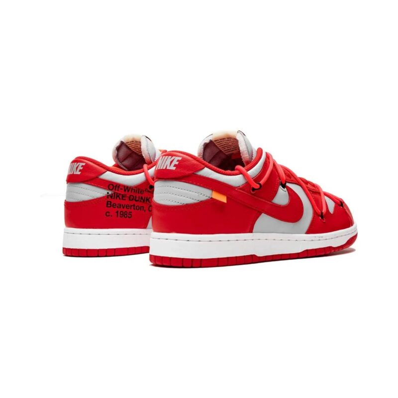 Off-White X Nike Dunk Low University Red