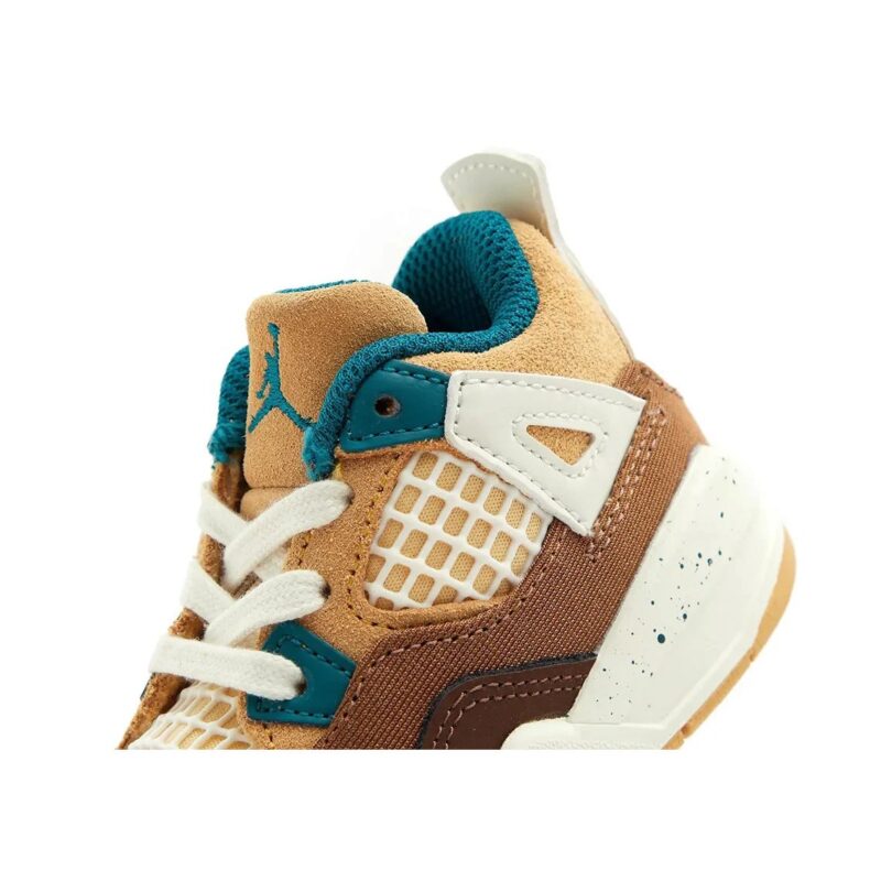 Toddlerjordan 4 Retro Cacao Wow/Geode Teal (Fb2215 200)