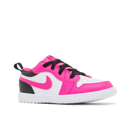 Toddlers Jordan 1 Low Alt White/Fierce Pink-Black (Dz6956 160)