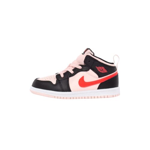 Toddlers Jordan 1 Mid Atmosphere/Infrared 23-Black (640735 604)