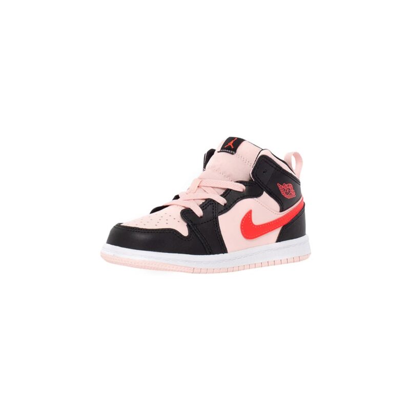 Toddlers Jordan 1 Mid Atmosphere/Infrared 23-Black (640735 604)