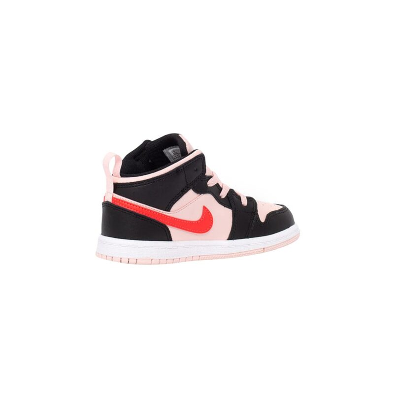 Toddlers Jordan 1 Mid Atmosphere/Infrared 23-Black (640735 604)