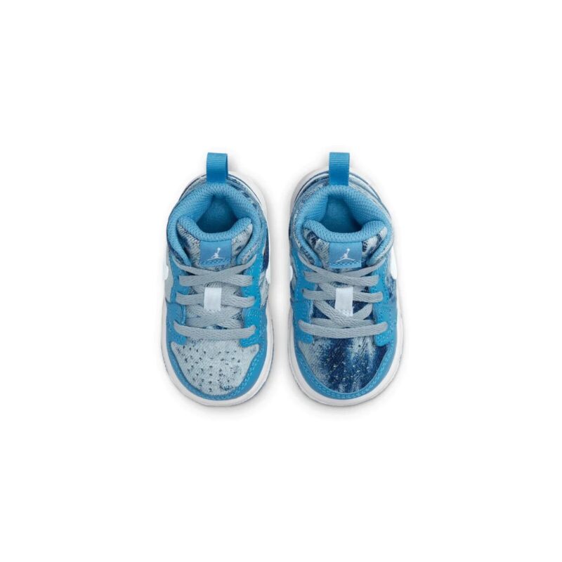 Toddlers Jordan 1 Mid Dutch Blue/White (Dm8950 400)