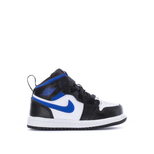 Toddlers Jordan 1 Mid Game Royal White/Racer Blue-Black (640735 140)