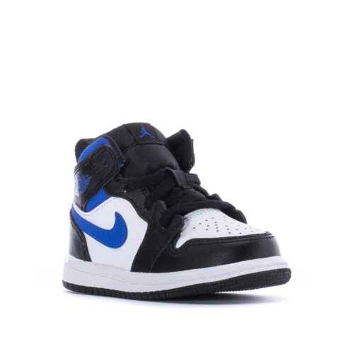 Toddlers Jordan 1 Mid Game Royal White/Racer Blue-Black (640735 140)