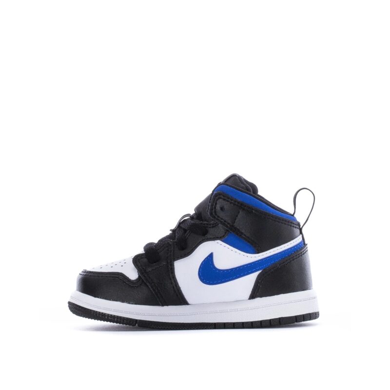 Toddlers Jordan 1 Mid Game Royal White/Racer Blue-Black (640735 140)