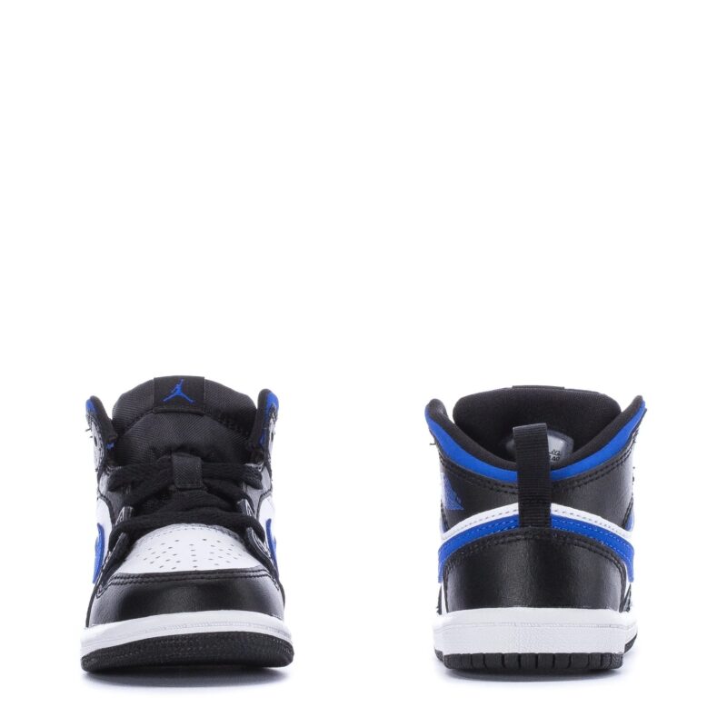 Toddlers Jordan 1 Mid Game Royal White/Racer Blue-Black (640735 140)