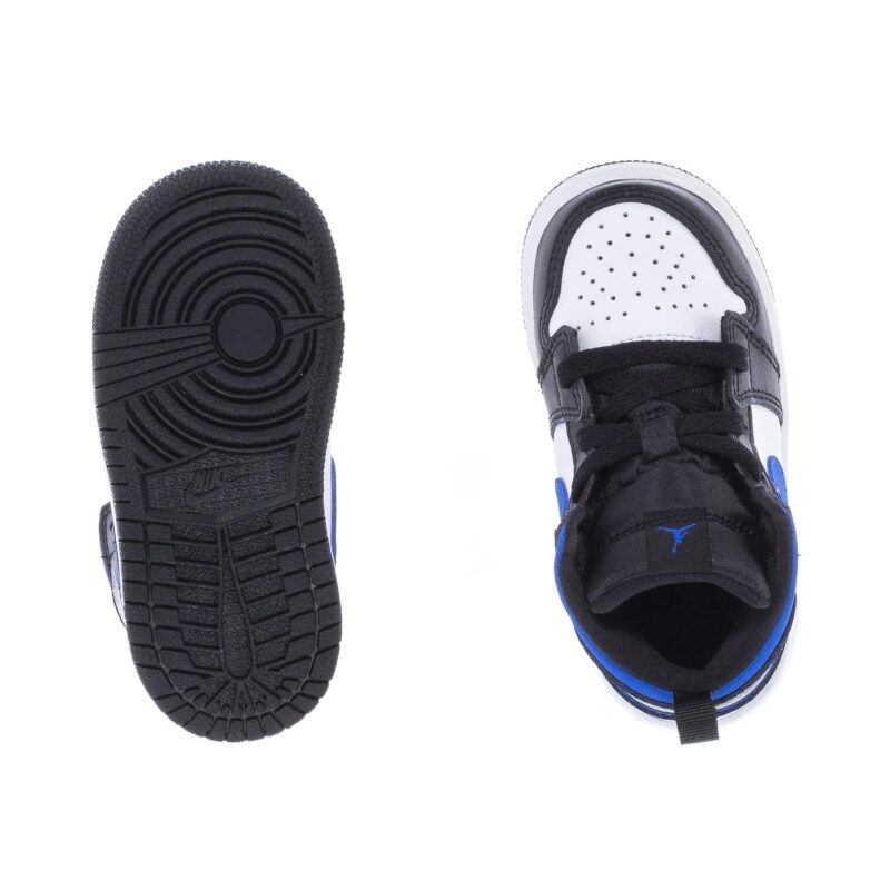 Toddlers Jordan 1 Mid Game Royal White/Racer Blue-Black (640735 140)