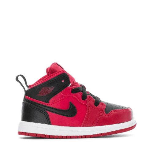 Toddlers Jordan 1 Mid Reverse Bred Gym Red/Black-White (640735 660)