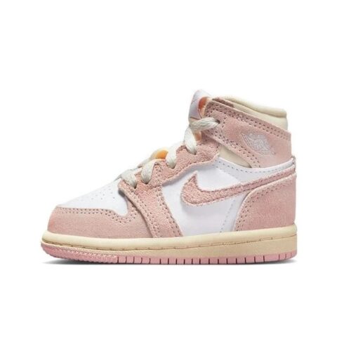 Toddlers Jordan 1 Retro High Og Atmosphere/White-Muslin-Sail (Fd2598 600)