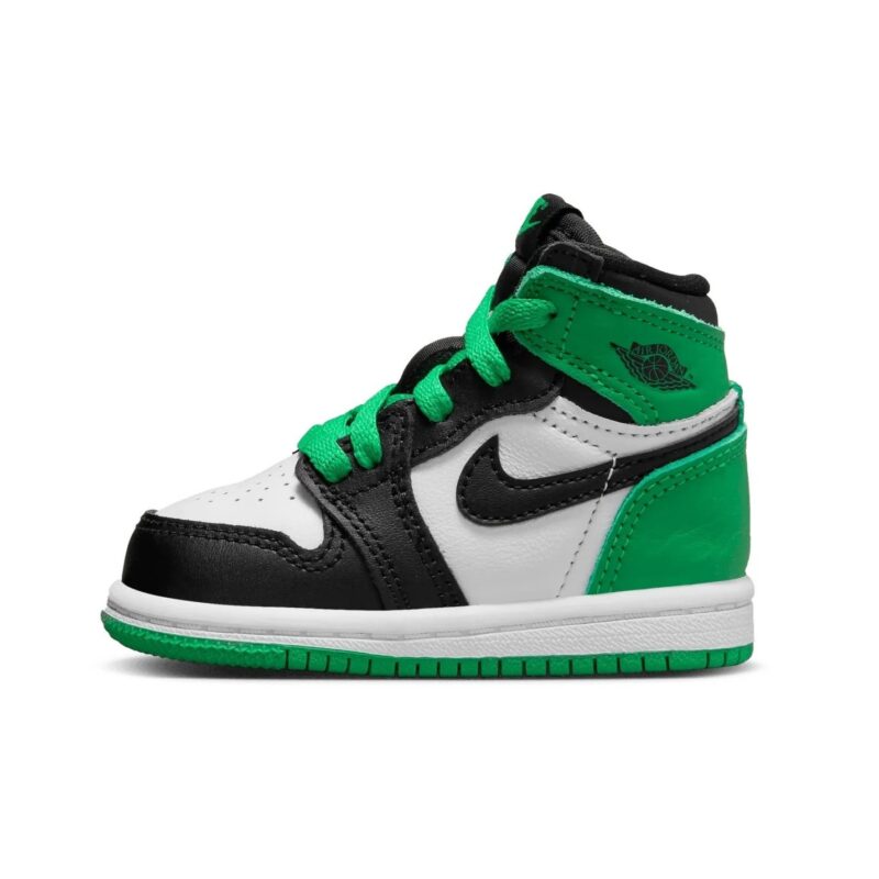 Toddlers Jordan 1 Retro High Og Black/Lucky Green-White (Fd1413 031)