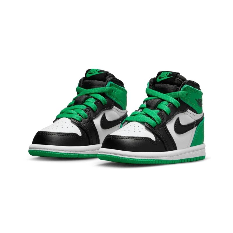 Toddlers Jordan 1 Retro High Og Black/Lucky Green-White (Fd1413 031)