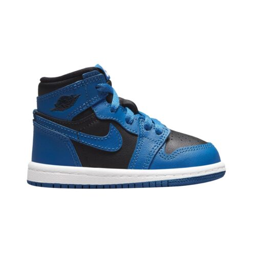 Toddlers Jordan 1 Retro High Og Dk Marina Blue/Black-White (Aq2665 404)