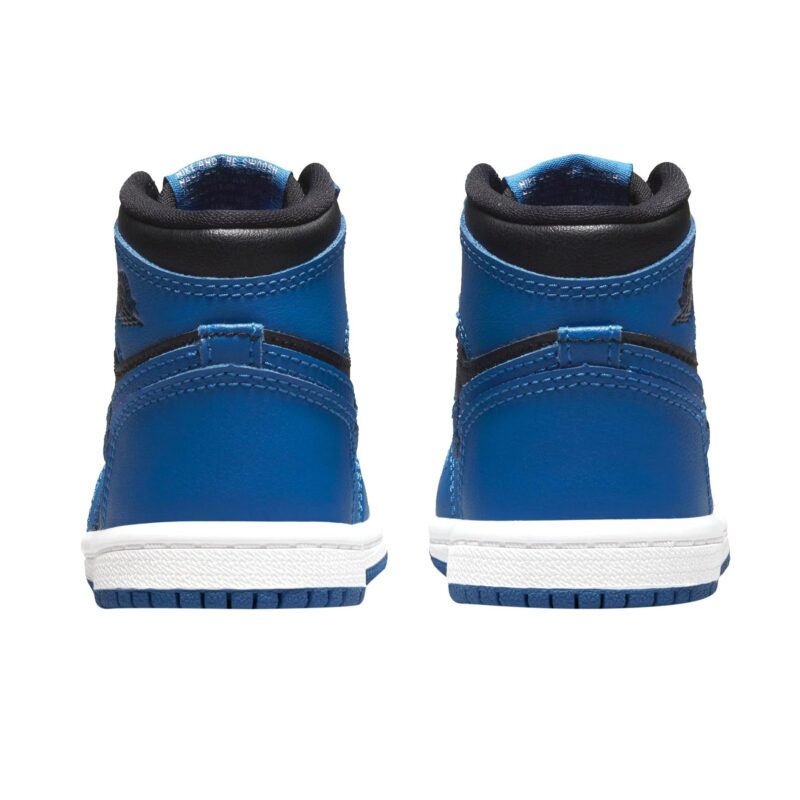 Toddlers Jordan 1 Retro High Og Dk Marina Blue/Black-White (Aq2665 404)