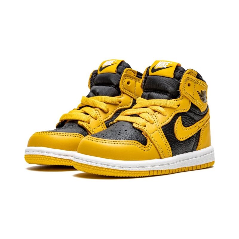 Toddlers Jordan 1 Retro High Og Pollen/White-Black (Aq2665 701)