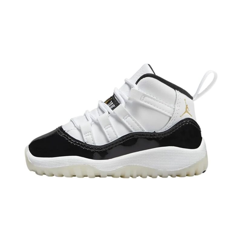 Toddlers Jordan 11 Retro Gratitude White/Metallic Gold-Black (378040 170)