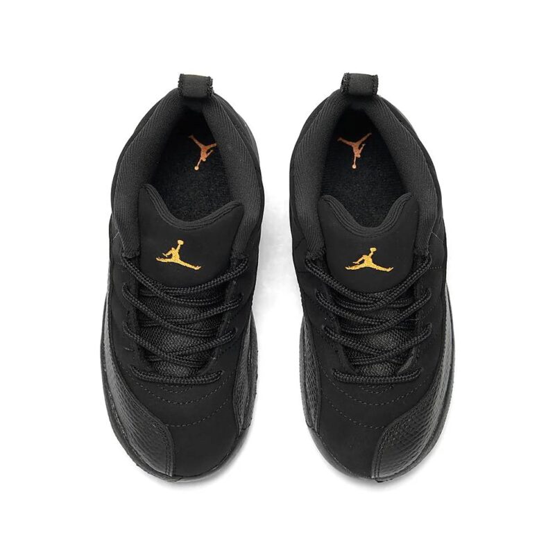 Toddlers Jordan 12 Retro Black Taxi Black/Taxi (850000 071)