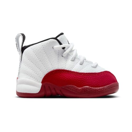 Toddlers Jordan 12 Retro Cherry White/Black-Varsity Red (850000 116)