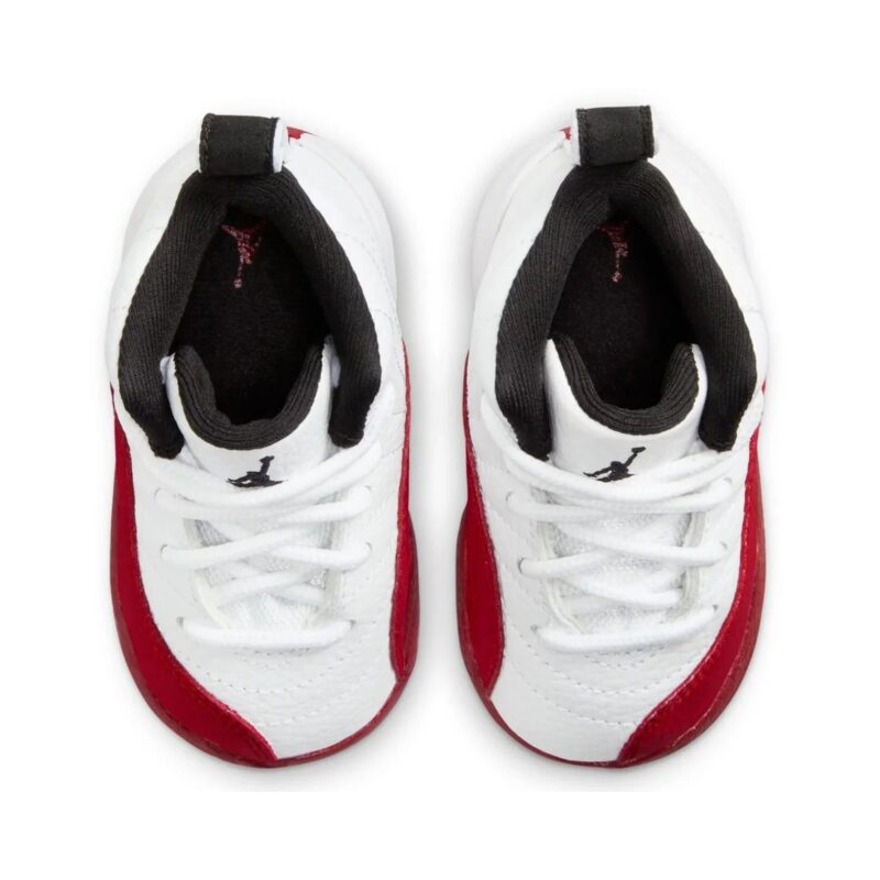 Toddlers Jordan 12 Retro Cherry White/Black-Varsity Red (850000 116)