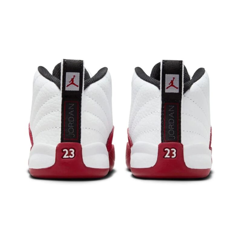 Toddlers Jordan 12 Retro Cherry White/Black-Varsity Red (850000 116)