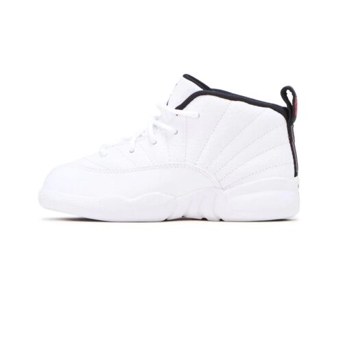 Toddlers Jordan 12 Retro Twist White/Black-University Red (850000 106)