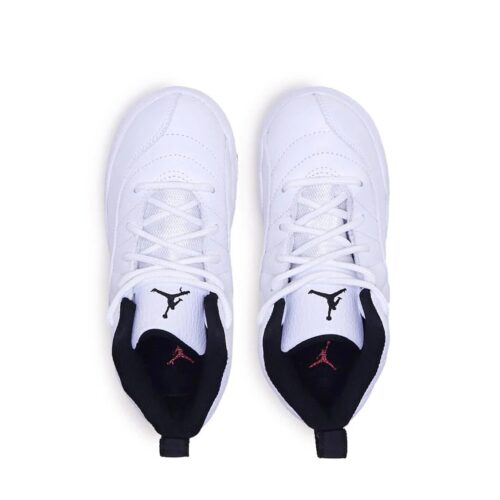 Toddlers Jordan 12 Retro Twist White/Black-University Red (850000 106)