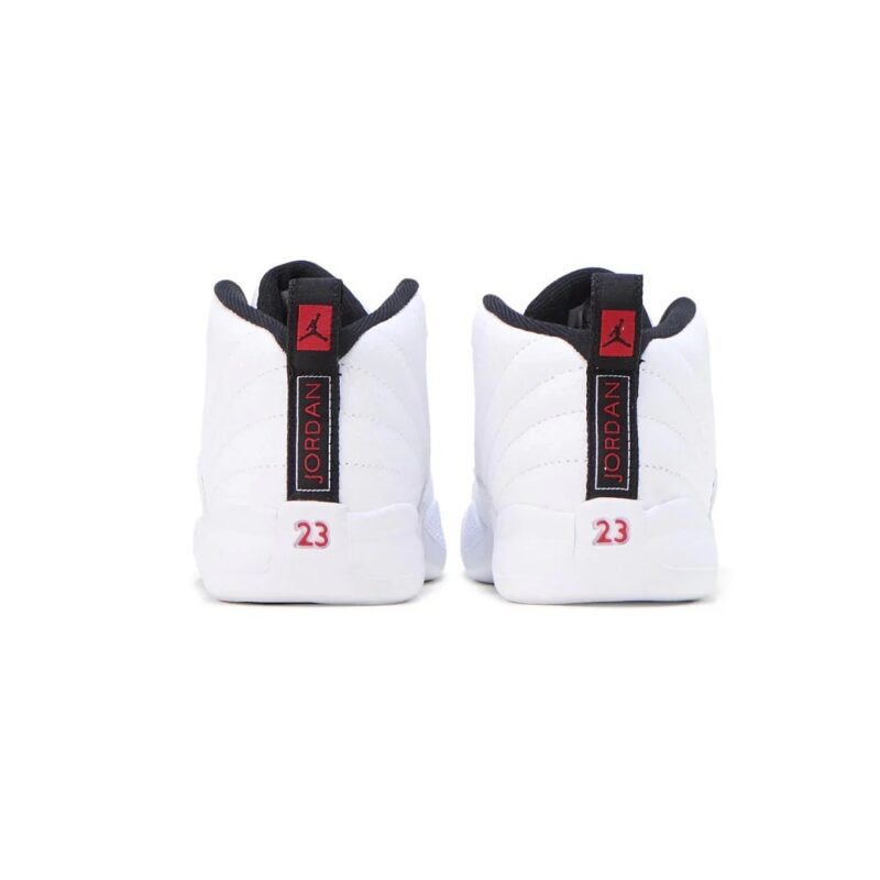 Toddlers Jordan 12 Retro Twist White/Black-University Red (850000 106)