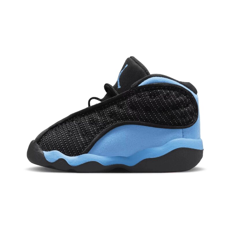 Toddlers Jordan 13 Retro Black/University Blue-White (414581 041)