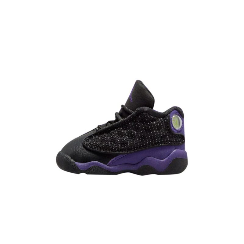 Toddlers Jordan 13 Retro Court Purple Black/Court Purple-White (414581 015)