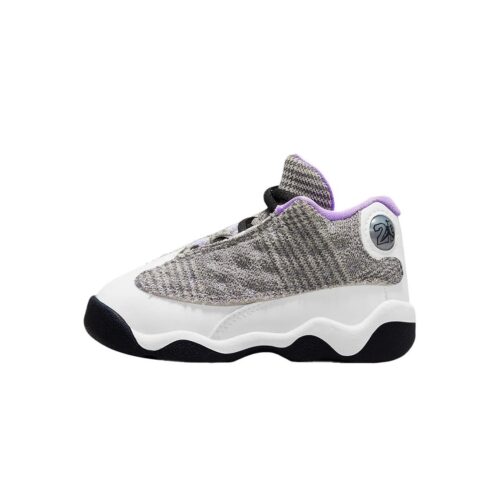 Toddlers Jordan 13 Retro Houndstooth Black/Lilac-White (Dn3940 015)